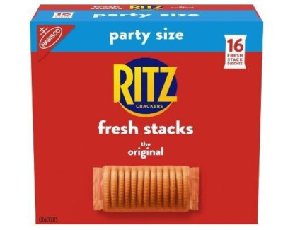 RITZ Fresh Stacks Original Crackers Fresh Stacks, Party Size (16 Stacks)