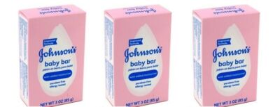 BL Johnsons Baby Bar Soap Boxed 3 oz - **THREE PACK**