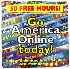 America Online Version 3.0 Disc, Vintage AOL CD 1997, SEALED