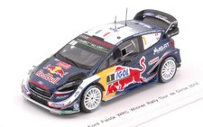 Rally Car Model Scale 1:43 Spark Model Ford Fiesta Wrc N.1 Winner Tour ...