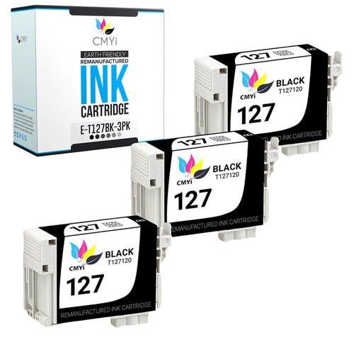 Compatible Ink Cartridges for Epson T127 127 Fits Stylus NX530 Workforce WF-3520 - Picture 4 of 110