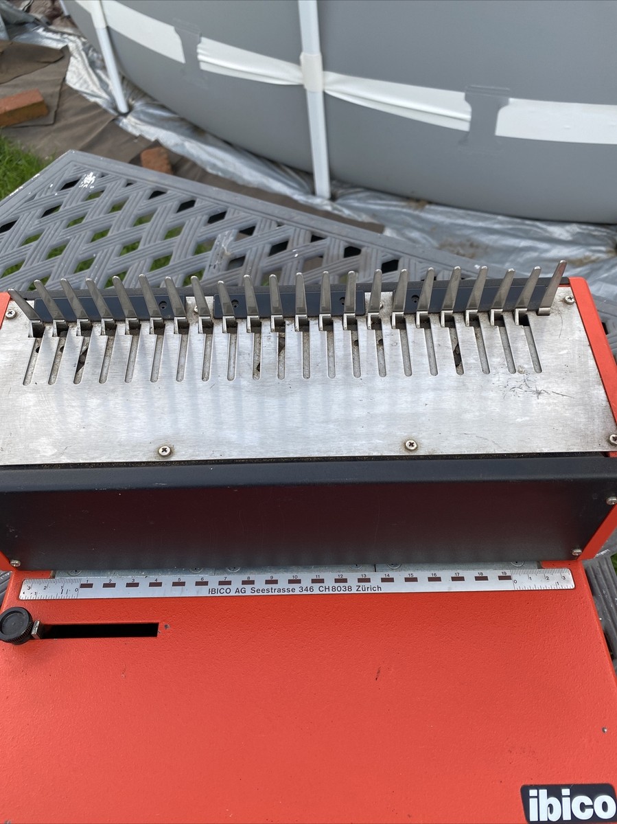 Ibico AG 346 Ch 8038 Zurich Comb Binding Machine (Switzerland) | eBay