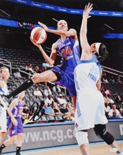 DeWanna Bonner Autographed 16x20 JSA COA Phoenix Mercury / WNBA Star!
