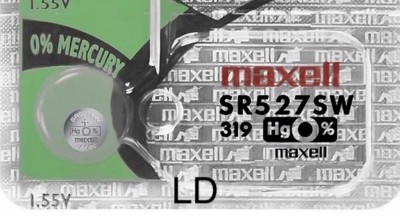 319 Maxell SR527SW (1 Piece) SR527 527 WATCH BATTERIES New Authorized Seller