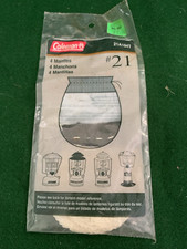 Pack of 2 Coleman Insta-clip 21 Lantern Mantles. Model 21B122 NOS