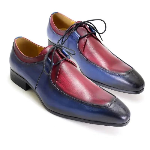 SAOLA Scarpe Oxford da uomo vintage in pelle di mucca scarpe eleganti business stringate scarpe da sposa