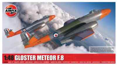 Airfix Gloster Meteor F.8 Art. A09182 Flugzeug Plane Aircraft 1:48 Bausatz Kit