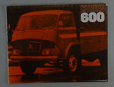 Brochure Citroen Belphegor 600 Stand 10/1965 Fr.