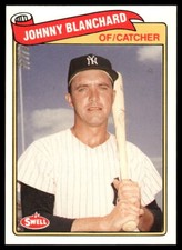 1989 Swell Baseball Greats #92 Johnny Blanchard