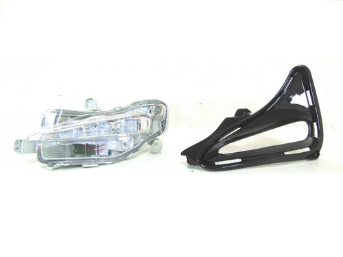 Fits 2017-2019 Toyota Corolla Front Bumper Fog Daytime Running Light Lamp Left - Picture 5 of 8