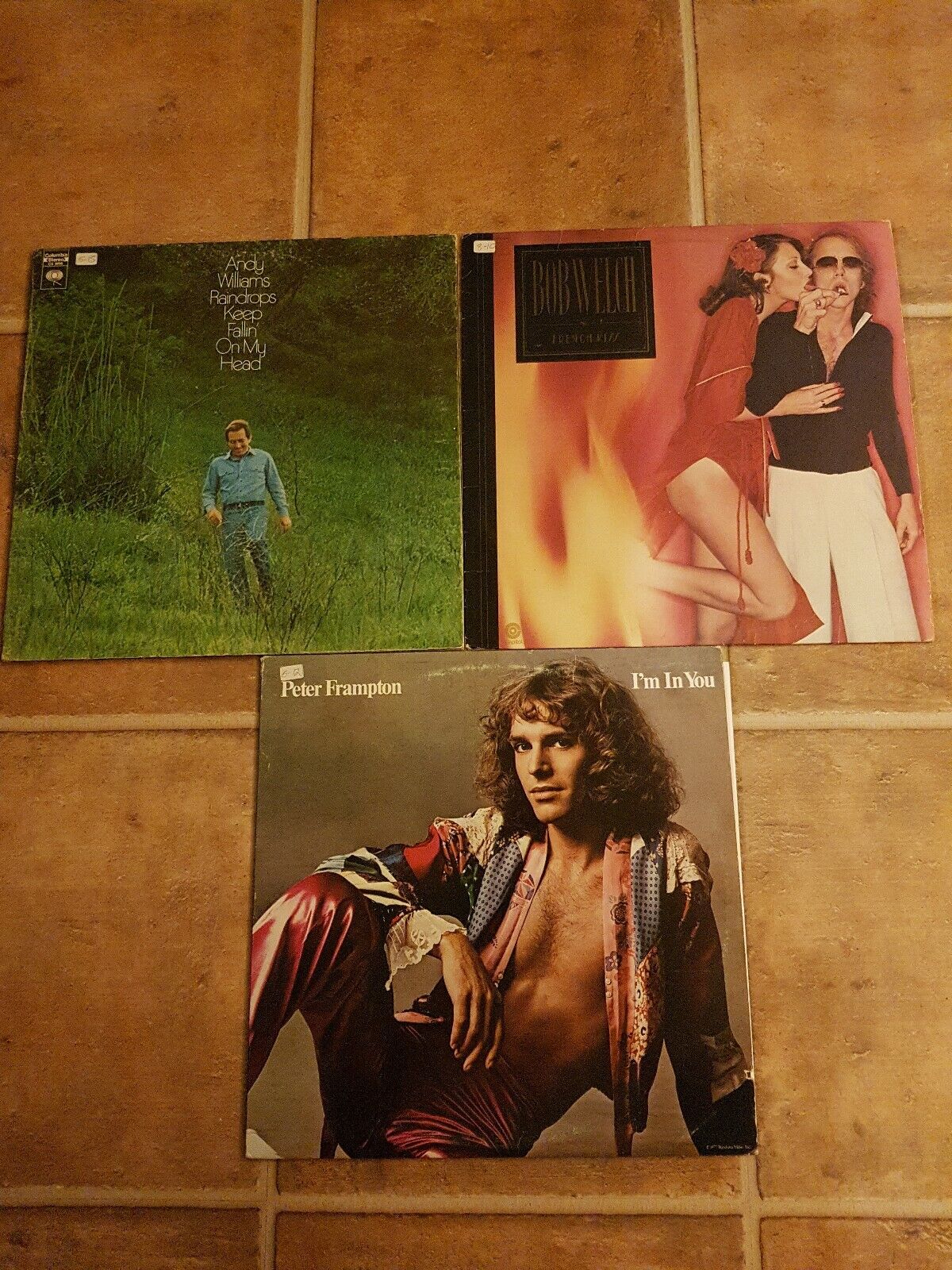I'm in You Peter Frampton Andy Williams Raindrops Bob Welch French Kiss Vinyls