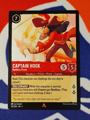lorcana pirate cards - Into the Inklands - Piglet Standard Characters Cost (Ink) Disney Lorcana Trading Card Game