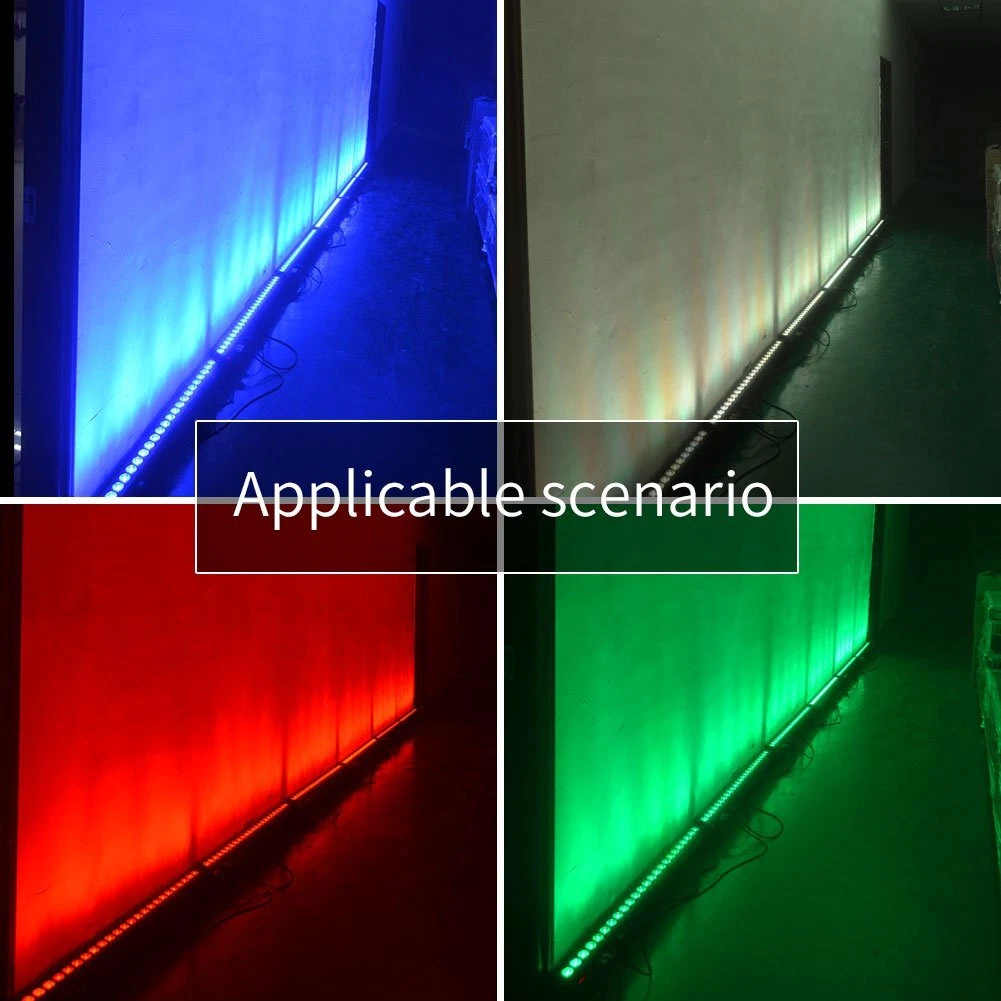 RGB 96WLED DJ Wallwasher Licht Bar DMX Disco Xmas Light Bühnenlicht Weihnachten