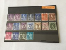 Grand Bretagne Lot De 18 Timbres Oblitère