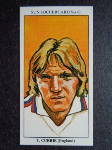 England Football Trading Cards Sports 1978 Season