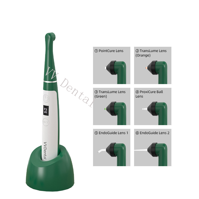 Dental LED Curing Light Resin Cure Dentistry Materials Lamp