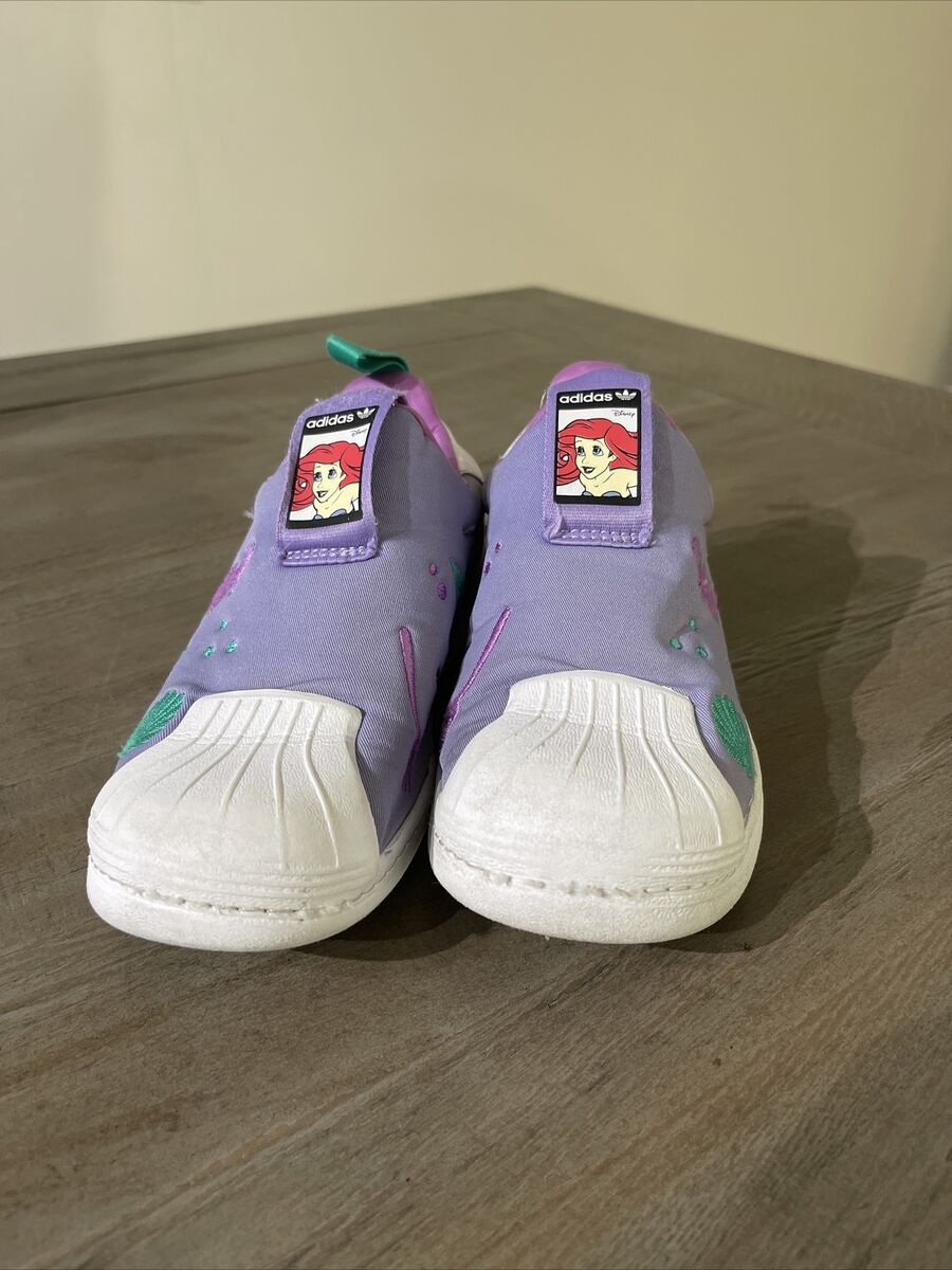 ADIDAS X DISNEY SUPER 360 LITTLE MERMAID ARIEL KIDS SIZE 1-1 ADIDAS X DISNEY SUPER 360 LITTLE MERMAID ARIEL KIDS SIZE 1-1