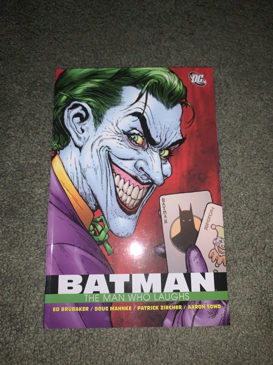 Batman:Joker The Man Who Laughs Graphic Novel-tpb-Ed Brubaker 2nd