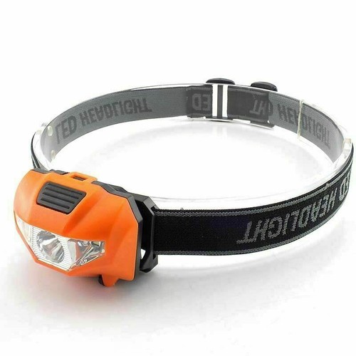 Faro LED de Alta Potencia Camping Cabezal Pequeño Linterna Linterna Batería AAA - Imagen 13 de 13