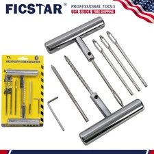 Tire Repair Kit DIY Flat Tire Repair Car Truck Motorcycle Home Plug Patch Truck