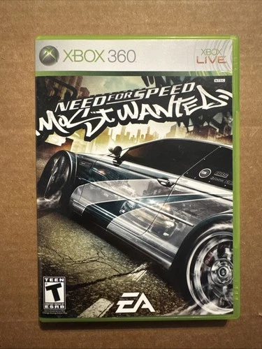 Need For Speed Most Wanted (Microsoft Xbox 360, 2005) CIB Tested