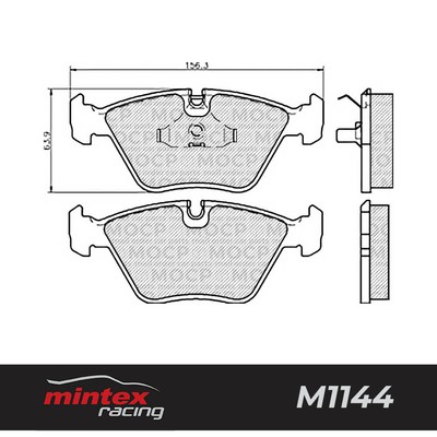 Mintex Racing MDB1878 M1144 High Performance Brake Pads