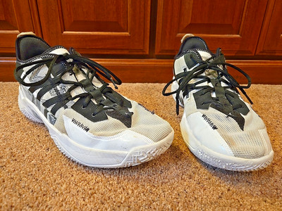 Nike Air Jordan One Take 2 Mens 13 Basketball Shoes, CW2457-100, Marbled, Mesh