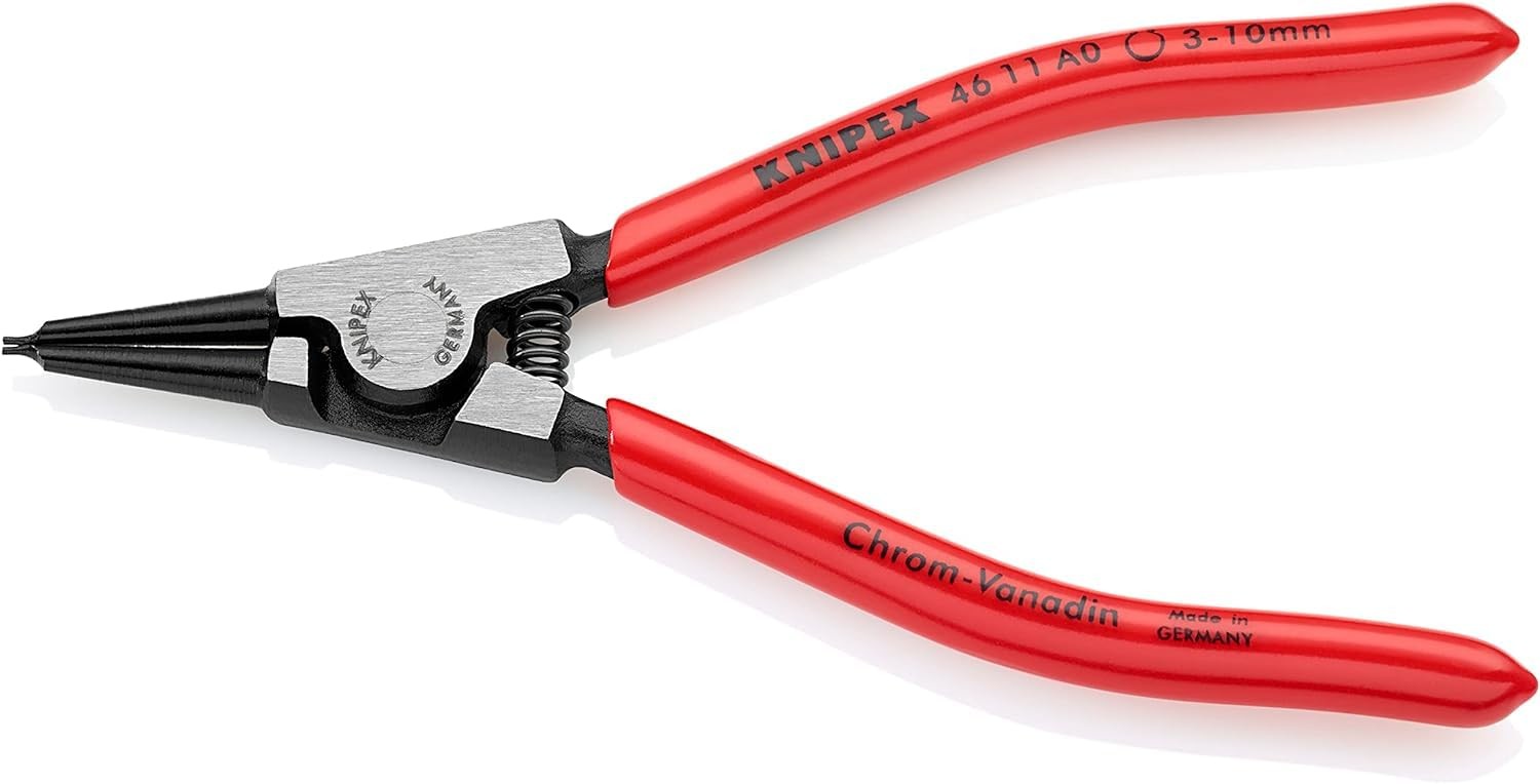 Knipex Circlip Pliers for external circlips on shafts black atramentized, pla...