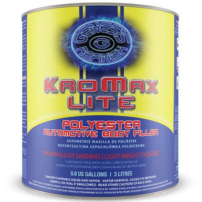 #ad #ad GENESIS REFINISH KROMAX LITE POYLESTER AUTOMOTIVE BODY FILLER GALLON $34.99