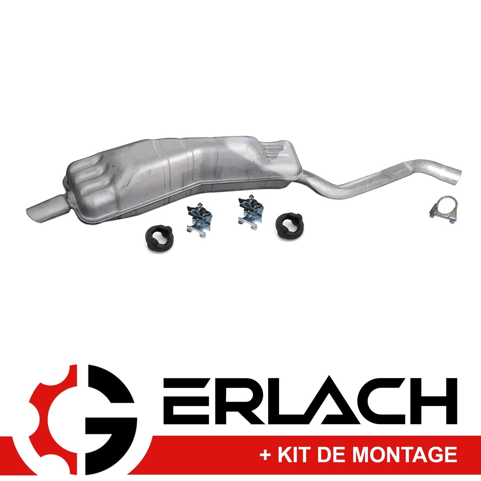 Silencieux arriere pour BMW 5 E34 520i 8227 pot echappement essence