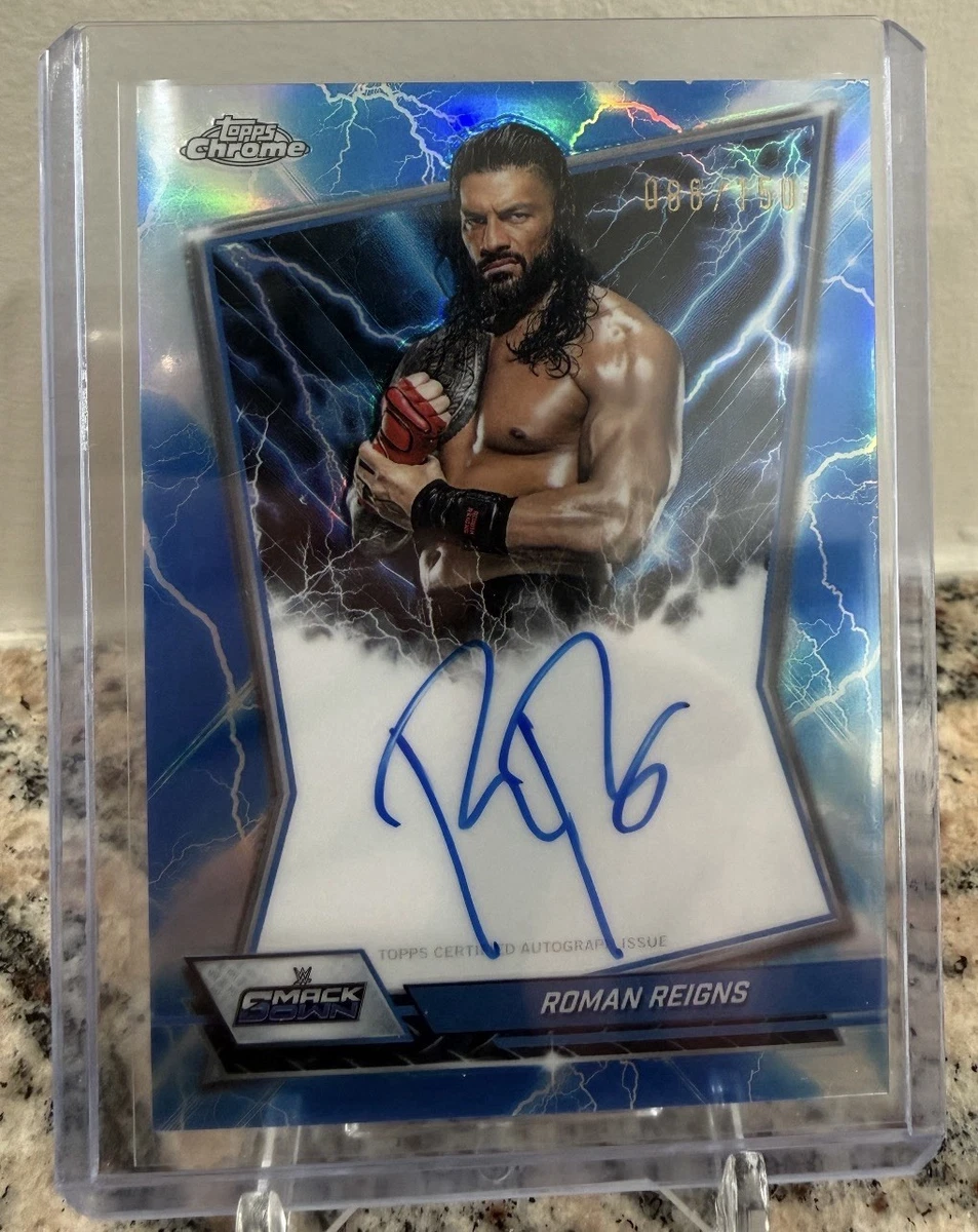 ロマンレインズ　サイン&レリックカード　44/50 TOPPS WWE Roman Reigns Trading Cards for sale | eBay