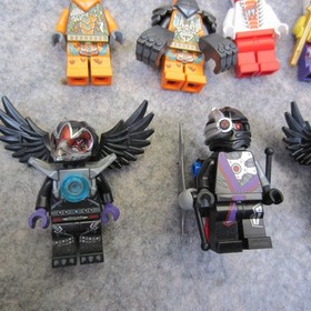 LEGO Chima Ninjago Figure Lot - Snakes 71765, Chima 70012 70654 9442 Incomplete