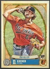 2021 Topps Gypsy Queen #281 - Dean Kremer RC - Baltimore Orioles