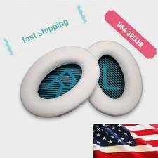 White ear pads for Bose QuietComfort 35 QC35 headphone cushions