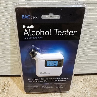 BacTrack Breath Alcohol Tester S35 Portable Breathalyzer Advanced Sensor SEALED 