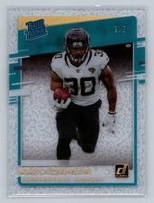 2020 Panini Chronicles #RR-JR James Robinson Clearly Rated Rookie Sparkle /5