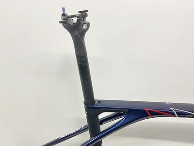 Lapierre Xelius SL FDJ 2022 Carbon Road Frame Set Size M Navy USED