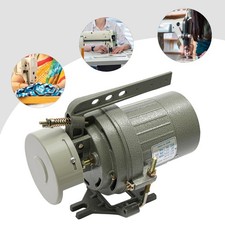 Clutch Motor For Industrial Sewing Machines 400W , 110V 3450RPM with Belt Guard