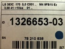 HEIDENHAIN LS 383C 170 5µm linear scale 1 Vpp ID 1326653-03 new in box