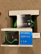 Giro Nine Green Adult Ski Helmet Size M with Kids Grade Plus Goggles