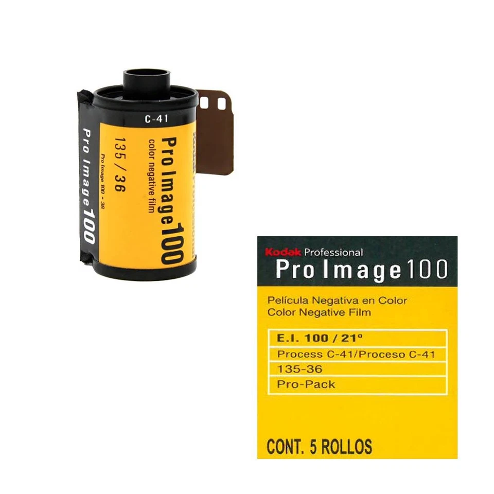 Kodak Pro Image 100 Pack 5 Filme Mit 36 Fotos - Bild 3 von 3
