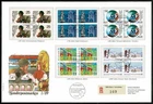 SG57 SWITZERLAND 1989 Registered FDC Special events first issue multiples of 4