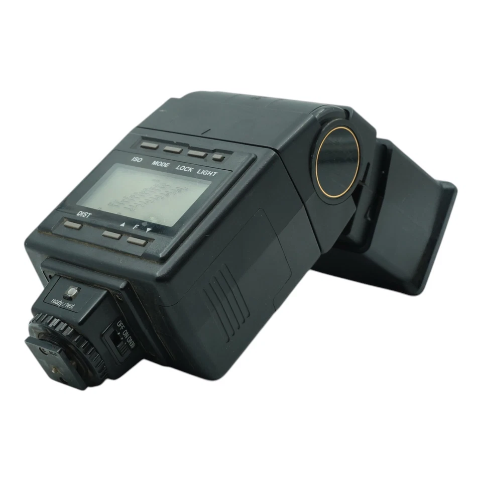 Sunpak Digi Robot 32 Thyristor Blitzgerät Aufsteckblitz Blitz - Mittenkontakt - Bild 3 von 4