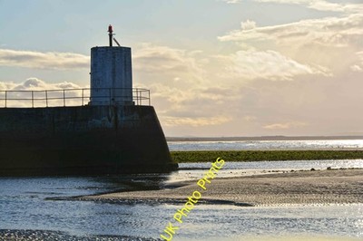 Foto A2 Nairn: Sandstrand & Pier Einer der Piers auf Nairn's san c2016