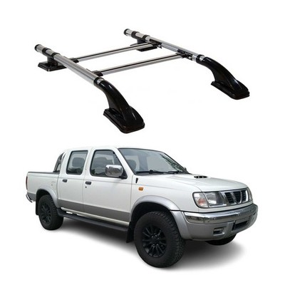 Dachträger Für Nissan Navara D40 - 3-teiliger Alu-Gepäckträger Für Dachbox & Fahrradträger