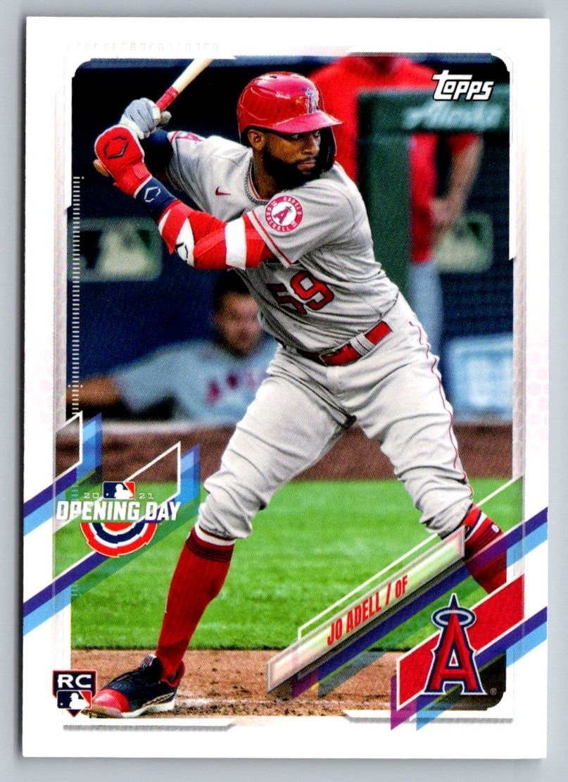 2021 Topps Opening Day #85 Jo Adell Los Angeles Angels Rookie