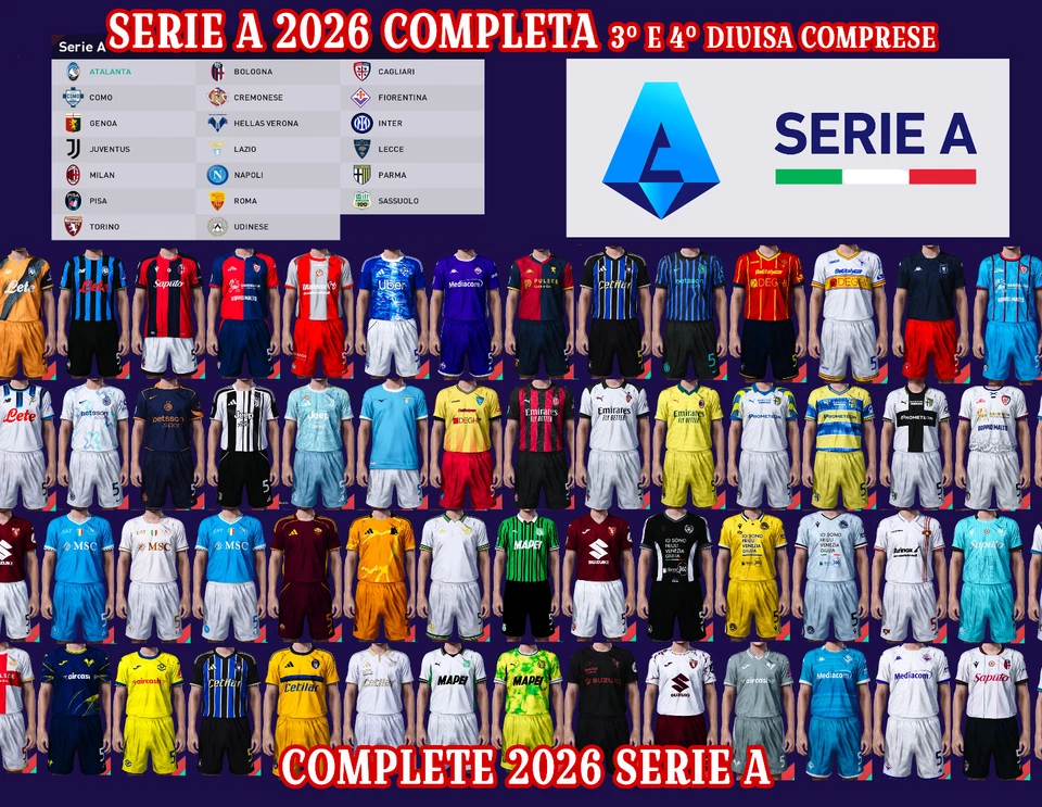 🔴 ORIGINAL PATCH - PES 2021 OPTION FILE 2025 2026 - KITS 2026 - PROFESSIONAL 🔴 - Immagine 2 di 4
