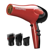 Tourmaline Ceramic 2200W PRO - Professional Hair Dryer with Extra Combs, Friz...