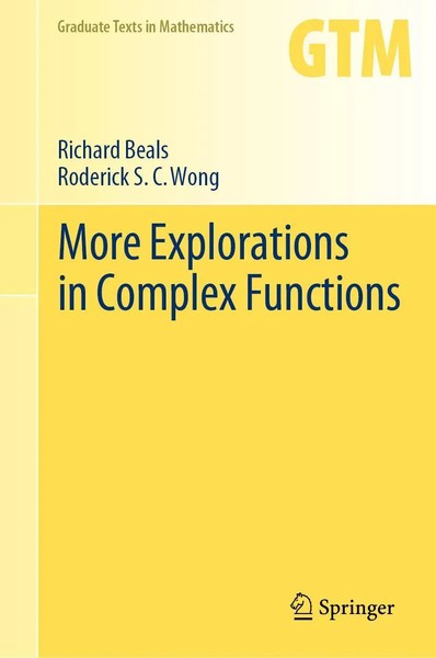 Richard Beals (U. A.) | More Explorations In Complex Functions | Buch | Englisch-image
