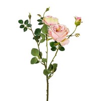 artplants Kunst Zweig Rose Fralgo, Rosa, 65Cm
